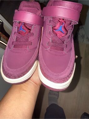 Purple Nike Jordans